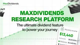 MaxDividends App &mdash; The Ultimate Dividend Feature To Power Your Journey