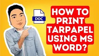 Как распечатать брезент с помощью Microsoft Word