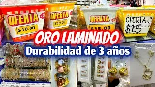 😱 Oro Laminado + BARATA con GARANTIA DE 3 AÑOS 😱 Precios ECONOMICOS desde $10 pesos para NEGOCIO 