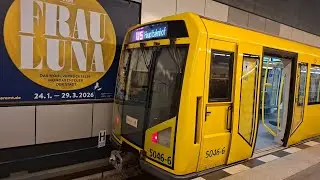 Mitfahrt in der U5 von Hönow bis Hauptbahnhof im H 5046 mit lustigen Leuten 😂😂