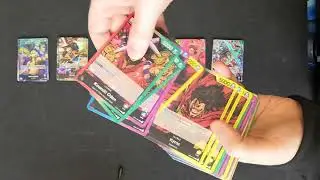 Extra Booster 1, One Piece TCG EB01 Case Ratios - Alt art leaders, secrets, SRs, 6 Boxes Opened