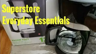 Распаковка кофеварки - Superstore Everyday Essentials