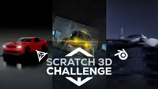 Scratch 3D challenge : All 10 models by 3D nerds l Prisma 3D / Blender
