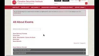 Booking Your Exam