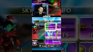 NINJINI MAX STATS ARE CRAZY!!!🔥😈 #skylanders #gaming