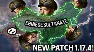 В новом патче HOI4 Сибэй Сан Ма может объявить Китай исламским!