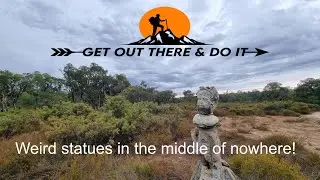 Monadnocks Bibbulmun Track - Weird statues in the middle of nowhere!