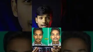 Mirror vs Camera Face Asymmetry 😑