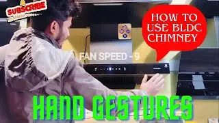 how to use BLDC Chimney in kitchen $ BLDC Chimney Use Process $ Chimney Kaise Use Karen