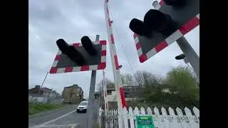 (Showcase and Brand New Barriers) Chaffers Level Crossing, Lancashire