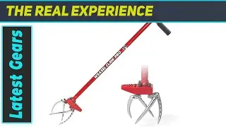 Garden Weasel Claw Pro - The Ultimate 3-in-1 Tool for Effortless Soil Preparation