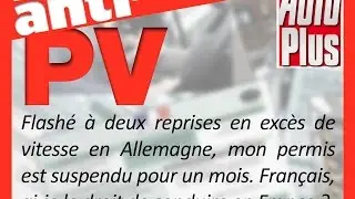 Permis suspendu en Allemagne et conduite en France