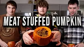 MEAT STUFFED PUMPKIN