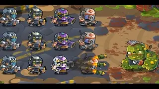 BOSS Elite Squad 2 HARD level 10 Full Victory Walkthrough gameplay (TD game)