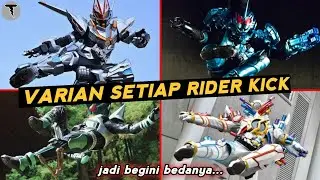 6 Jenis/Varian dari Rider Kick yang ada pada Kamen Rider