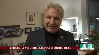 Briosco, le acque della Bevera di colore rosso