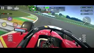 Charles Leclerc's Onboard Lap in Brazil (Ala Mobile GP) Ferrari