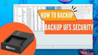 How to Backup UFS Security Data | Medusa pro 2