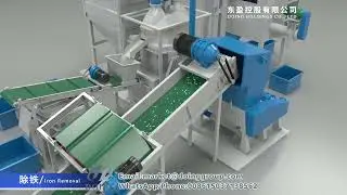 #recycle #copper Dry type physical separation method copper wire recycling machine 3D working video