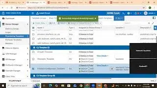 Interface configuration at Fortigate Firewall via FortiManager