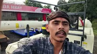 Gam Company Harvester Visit | New Technology in Farming | Real Field Working Video 