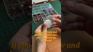 Hand sewing tips #handsewn #tips #handcrafted #threads #fashion #luxury #hautecouture #couture