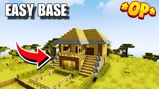 Best Minecraft Starter House &ndash; Easy Survival Base Build