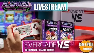 Evercade VS Jaleco Arcade 1 & Gaelco Arcade 2 Livestream