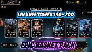 LIN KUEI TOWER 190 - 200 / EPIC EQUIPMENT KASKET PACK / MORTAL KOMBAT MOBILE 2026 🇹🇷