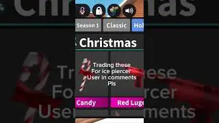 Trading for ice piercer! #mm2 #roblox