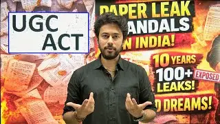 UGC ACT 2026 Explained | Paper Leaks in Past 10 Years | Attention NEET & JEE Aspirants | Kshitiz Sir