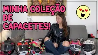 Minha COLEÇÃO de CAPACETES! | por Day Miguel ♥︎