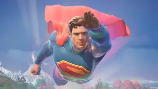 Superman Skin Gameplay - Fortnite (4K 60FPS)