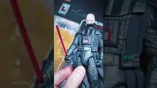 unboxing the newest Darth Vader figure from the black series