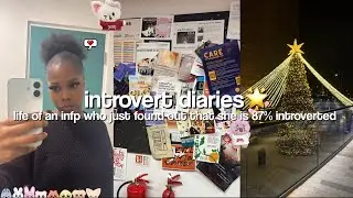 introvert diaries🥸; winter wonderland, friends, school stuff and more