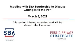 New PPP Rules Change Briefing for Veterans, Self Employed Business Owners, Independent Contractors