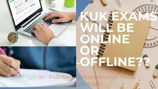 kUK EXAMS will be ONLINE 😁 or OFFLINE 😱 ? + ADMIT CARD INSTRUCTIONS #youtubeshorts #shorts