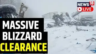Buffalo Begins To Clean Up Snow After Severe Blizzard | US Winter Storm 2022 | US News | News18 LIVE