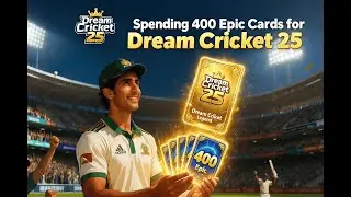 Spending 400 Epic Cards for Legendary Cards 🔥 | Dream Cricket 25