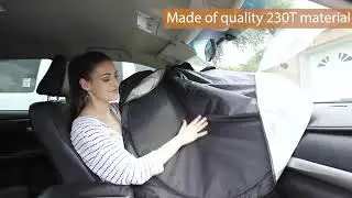 Amazon com Ontel Brella Shield by Arctic Air, Car Windshield Sun Shade, One Size 31x57, As Seen on T