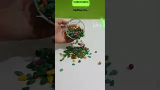 Reverse Filming: Creating Art with Colorful Pearls. #ReverseFilming