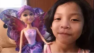 Funville Sparkle Girlz Butterfly Fairy with Amazing Purple Hair Collectible Cone Doll