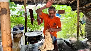 Biggest Pitai Paratha of Kolkata Near Garia Metro Station | Kolkata Street Food