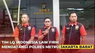 LQ INDONESIA LAW FIRM TEAM VISITS WEST JAKARTA METRO POLICE