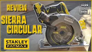 Review SIERRA CIRCULAR STANLEY Fatmax 20V