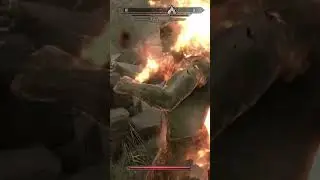 Ash Zombies Try to Spawnkill Me | Skyrim: Anniversary #funnyclips #skyrimmods