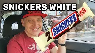SNICKERS WHITE LIMITED EDITION СНИКЕРС БЕЛЫЙ ШОКОЛАД ОБЗОР ИВАН КАЖЕ