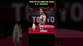 P.V. SINDHU won the Bronze medal in Badminton Women's Singles at Tokyo Olympics 2020 #shorts