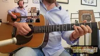 Wrap Your Troubles In Dreams - acoustic guitar playthrough.