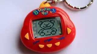 8 in 1 Dinkie Pet Virtual Pet Review | Тамагочи Динки 8 в 1